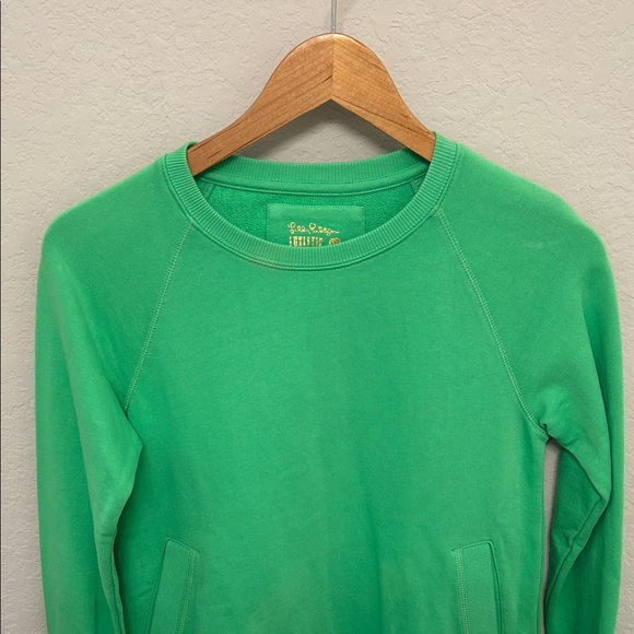 Lilly Pulitzer Vibrant Green Pullover - Picture 3 of 11